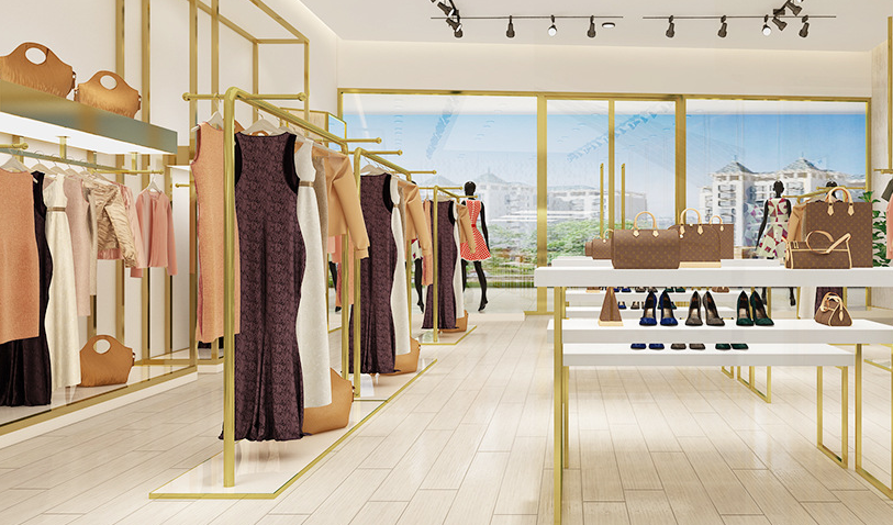 广州市喷薄陈列展示制品--珠宝/饰品、服装、手表展柜制造商